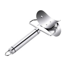 Multifunctional Easy and Fast Stainless Steel Puri cutter roller Machine with Handle for Home Baking Tools for Women, Dough Circle Roller Cutter for Kitchen (1 pc)