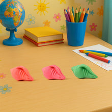 Shankh Shape Eraser Rubber (20 Pc / Mix Colour & Design)